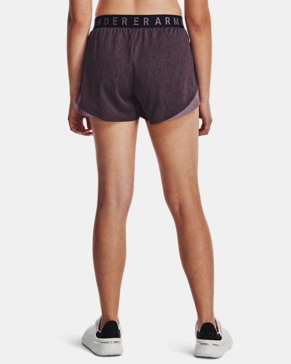 กางเกงขาสั้น UA Play Up Shorts 3.0 Twist สำหรับผู้หญิง in Black image number 1